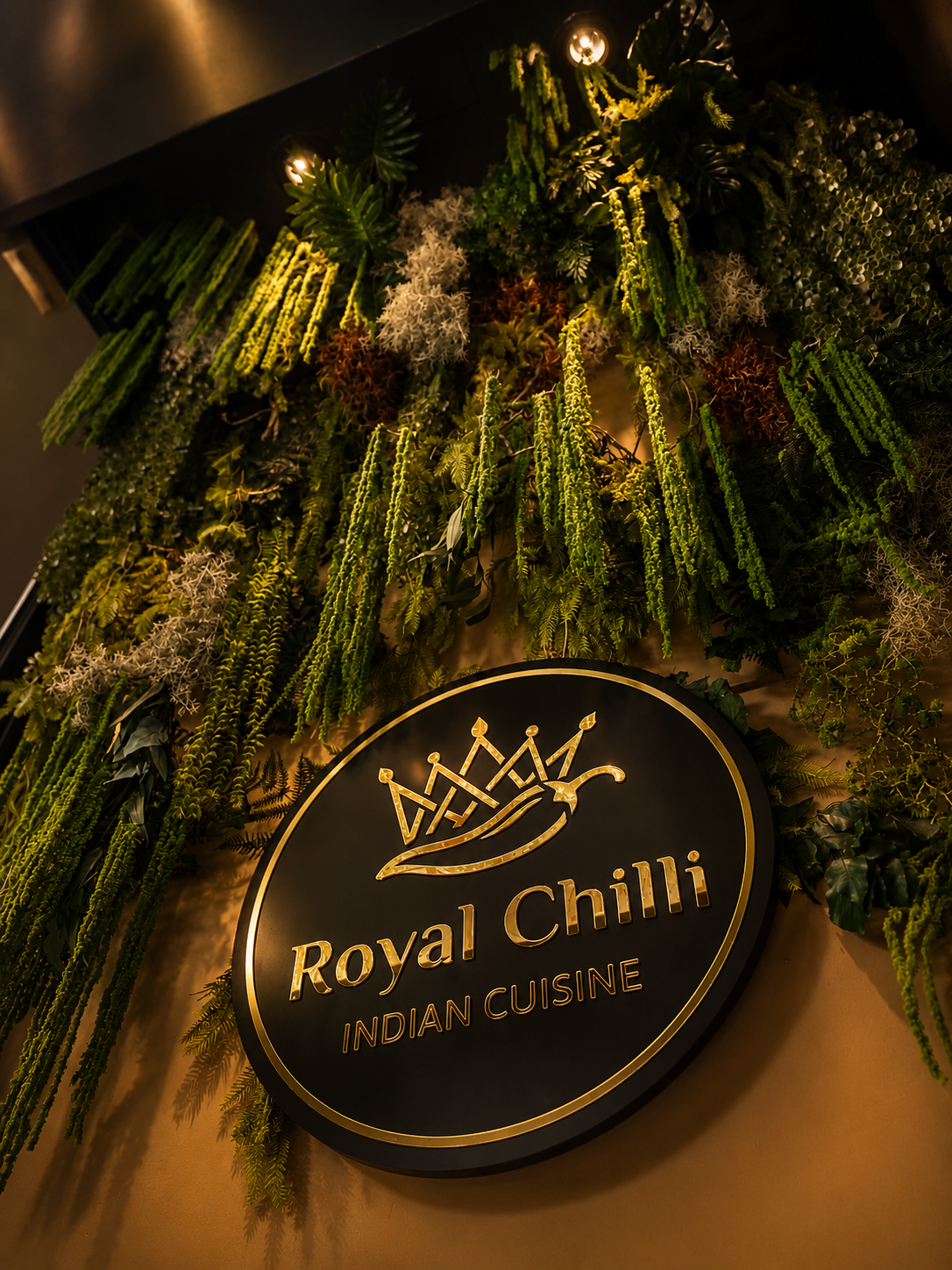 Racó càlid del menjador de Royal Chilli